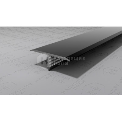 Профиль T-образный алюминиевый Neexy PV103-19 черный блестящий, 2700*9.2*25 мм