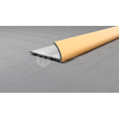 Профиль внешний алюминиевый Neexy PV16-04 золото матовое, 2700*10*23 мм