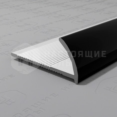 PV16-19 черный блестящий, 2700*10*23 мм