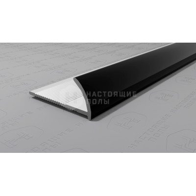 Профиль внешний алюминиевый Neexy PV16-19 черный блестящий, 2700*10*23 мм