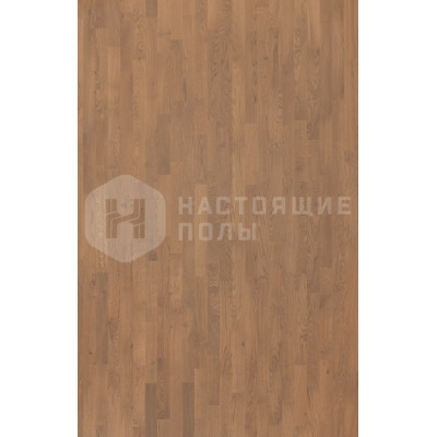 Паркетная доска Karelia Bloom 30111281A8780111 Дуб Verbena Кантри брашированный под ультраматовым лаком трехполосный, 2266*188*14 мм