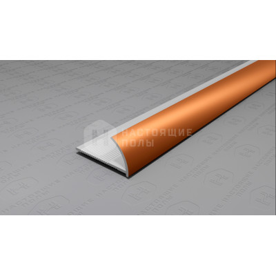 Профиль внешний алюминиевый Neexy PV17-06 бронза матовая, 2700*12*24 мм