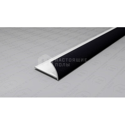 Профиль внешний алюминиевый Neexy PV17-42 муар черный, 2700*12*24 мм