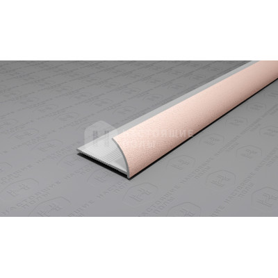 Профиль внешний алюминиевый Neexy PV17-43 муар бежевый, 2700*12*24 мм