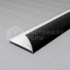 PV17-46 черный блестящий браш, 2700*12*24 мм