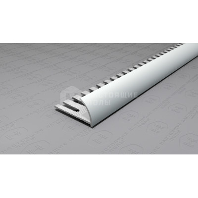 Профиль внешний алюминиевый гибкий Neexy PV20-02 серебро матовое, 2700*12*24 мм