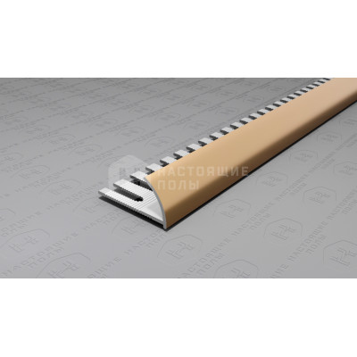 Профиль внешний алюминиевый гибкий Neexy PV20-08 шампань матовая, 2700*12*24 мм