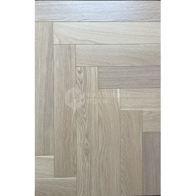 Паркет Елочка Kraft Parkett Medium 902 Дуб Натур, 700*120*13.5 мм