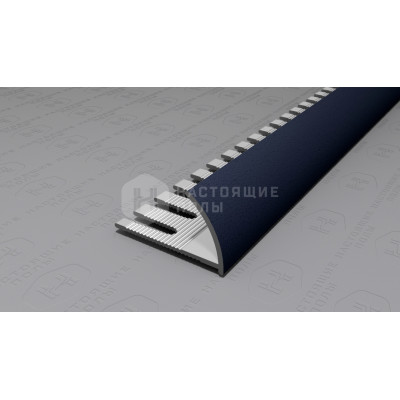 Профиль внешний алюминиевый гибкий Neexy PV21-44 муар антрацит, 2700*14*24 мм