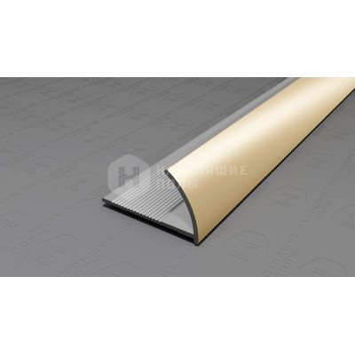 Профиль внешний алюминиевый Neexy PV18-09 шампань блестящая, 2700*14*24 мм