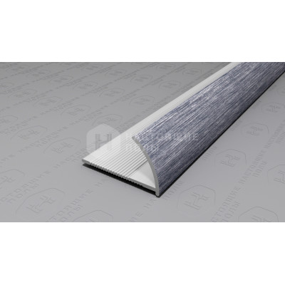 Профиль внешний алюминиевый Neexy PV18-45 серебро блестящее браш, 2700*14*24 мм