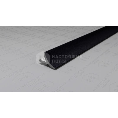 Профиль внутренний алюминиевый Neexy PV30-42 муар черный, 2700*11*12 мм