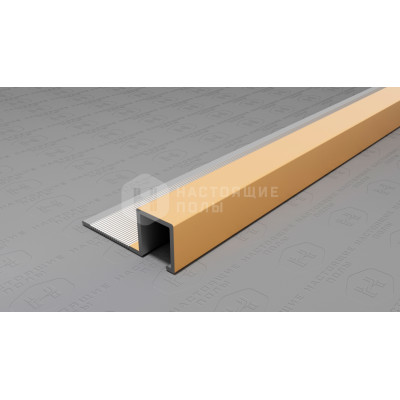 Профиль внешний алюминиевый Neexy PV31-04 золото матовое, 2700*29*11 мм