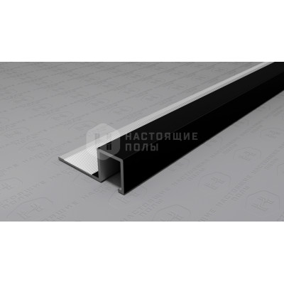 Профиль внешний алюминиевый Neexy PV31-18 черный матовый, 2700*29*11 мм