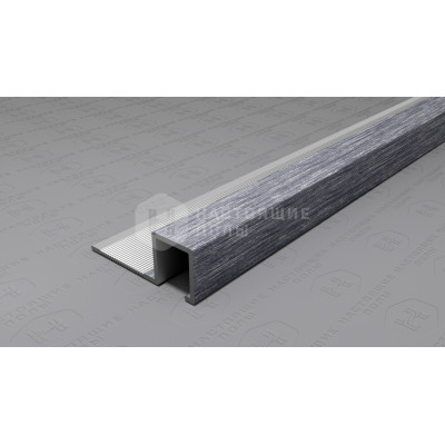 Профиль внешний алюминиевый Neexy PV31-45 серебро блестящее браш, 2700*29*11 мм