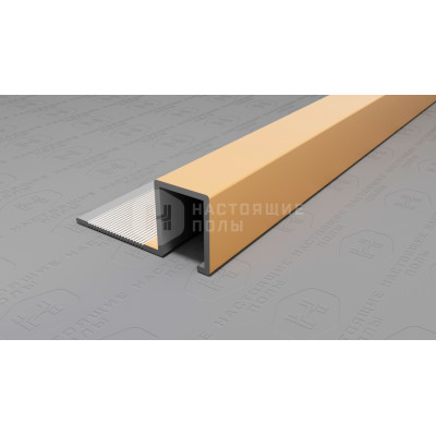 Профиль внешний алюминиевый Neexy PV32-04 золото матовое, 2700*29*13 мм