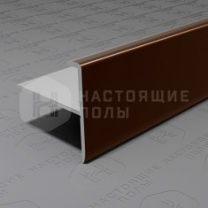 PV53-11 коричневый блестящий, 2700*25*24.2 мм