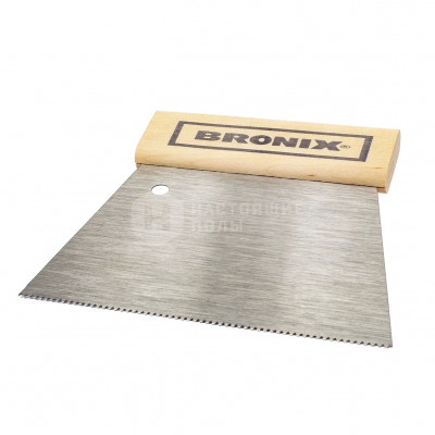 Шпатель Bronix A2 для приклеивания напольных покрытий