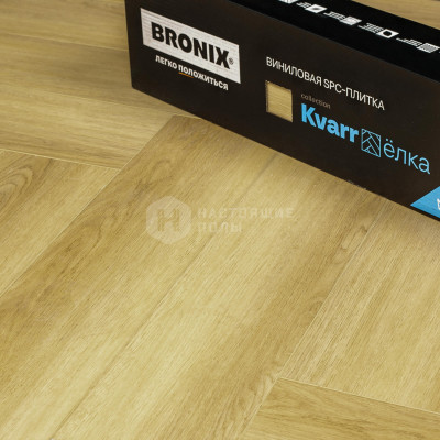 Замковая SPC плитка Bronix Kvarr Елка Dune, 635*127*4 мм