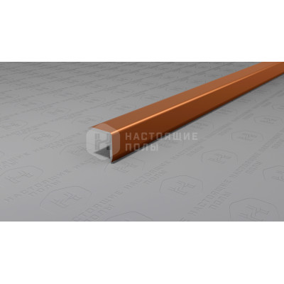 Угол защитный алюминиевый Neexy PV60-06 бронза матовая, 2700*10*10 мм