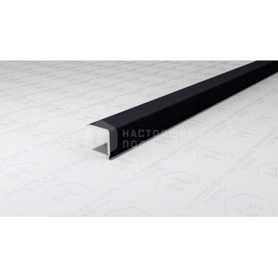 Угол защитный алюминиевый Neexy PV60-42 муар черный, 2700*10*10 мм