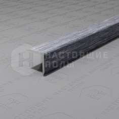 PV60-45 серебро блестящее браш, 2700*10*10 мм