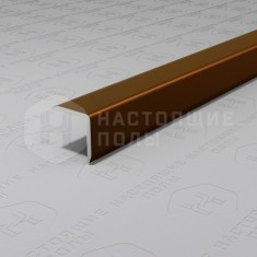 PV60-47 темная бронза матовая, 2700*10*10 мм