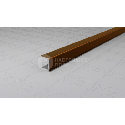 Угол защитный алюминиевый Neexy PV60-47 темная бронза матовая, 2700*10*10 мм