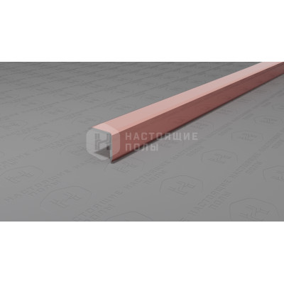 Угол защитный алюминиевый Neexy PV60-50 медь блестящая, 2700*10*10 мм