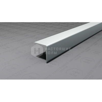 Угол защитный алюминиевый Neexy PV61-02 серебро матовое, 2700*15*15 мм