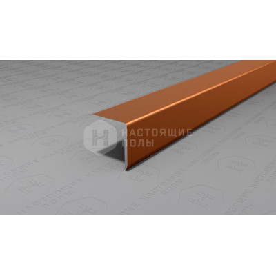 Угол защитный алюминиевый Neexy PV61-06 бронза матовая, 2700*15*15 мм