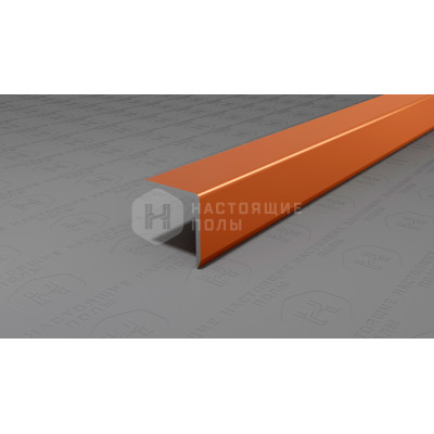 Угол защитный алюминиевый Neexy PV61-07 бронза блестящая, 2700*15*15 мм