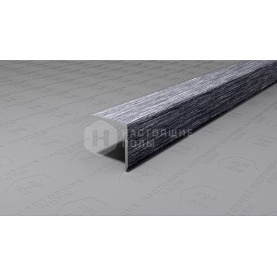 Угол защитный алюминиевый Neexy PV61-45 серебро блестящее браш, 2700*15*15 мм