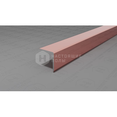 Угол защитный алюминиевый Neexy PV61-50 медь блестящая, 2700*15*15 мм