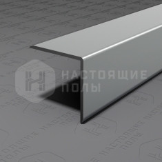 PV63-03 серебро блестящее, 2700*20*20 мм