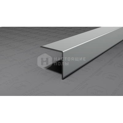 Угол защитный алюминиевый Neexy PV63-03 серебро блестящее, 2700*20*20 мм