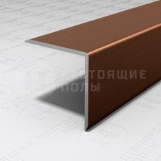 PV63-10 коричневый матовый, 2700*20*20 мм