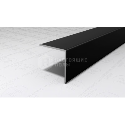 Угол защитный алюминиевый Neexy PV63-18 черный матовый, 2700*20*20 мм