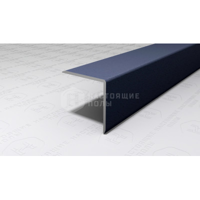 Угол защитный алюминиевый Neexy PV63-44 муар антрацит, 2700*20*20 мм