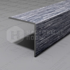 PV63-45 серебро блестящее браш, 2700*20*20 мм