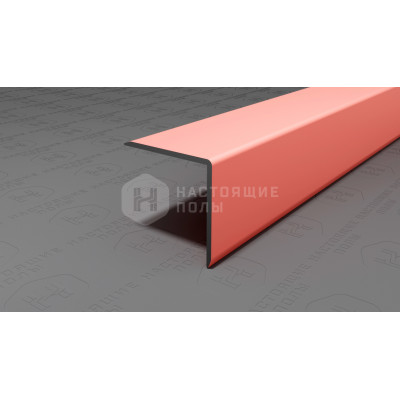 Угол защитный алюминиевый Neexy PV63-49 медь матовая, 2700*20*20 мм