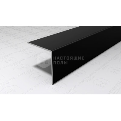 Угол защитный алюминиевый Neexy PV64-18 черный матовый, 2700*25*25 мм