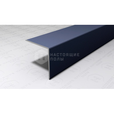 Угол защитный алюминиевый Neexy PV64-44 муар антрацит, 2700*25*25 мм