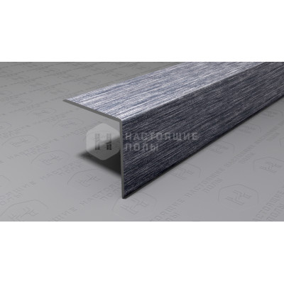 Угол защитный алюминиевый Neexy PV64-45 серебро блестящее браш, 2700*25*25 мм