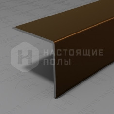 PV64-48 темная бронза блестящая, 2700*25*25 мм