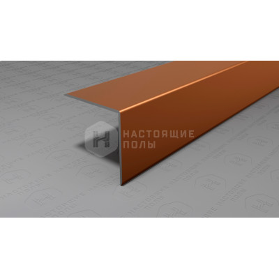 Угол защитный алюминиевый Neexy PV65-06 бронза матовая, 2700*30*30 мм