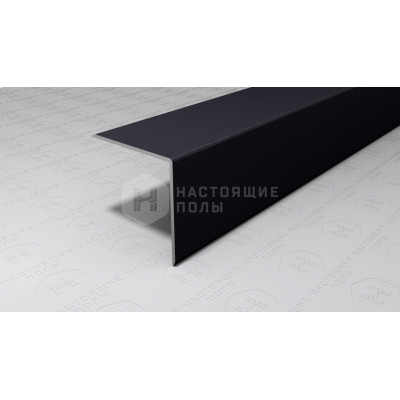 Угол защитный алюминиевый Neexy PV65-42 муар черный, 2700*30*30 мм