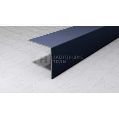 Угол защитный алюминиевый Neexy PV65-44 муар антрацит, 2700*30*30 мм