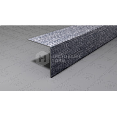 Угол защитный алюминиевый Neexy PV65-45 серебро блестящее браш, 2700*30*30 мм