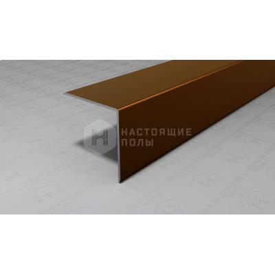 Угол защитный алюминиевый Neexy PV65-47 темная бронза матовая, 2700*30*30 мм